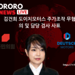 김건희 도이치모터스 주가조작 무혐의 및 담당 검사 사표