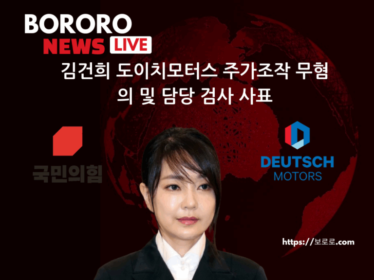 김건희 도이치모터스 주가조작 무혐의 및 담당 검사 사표